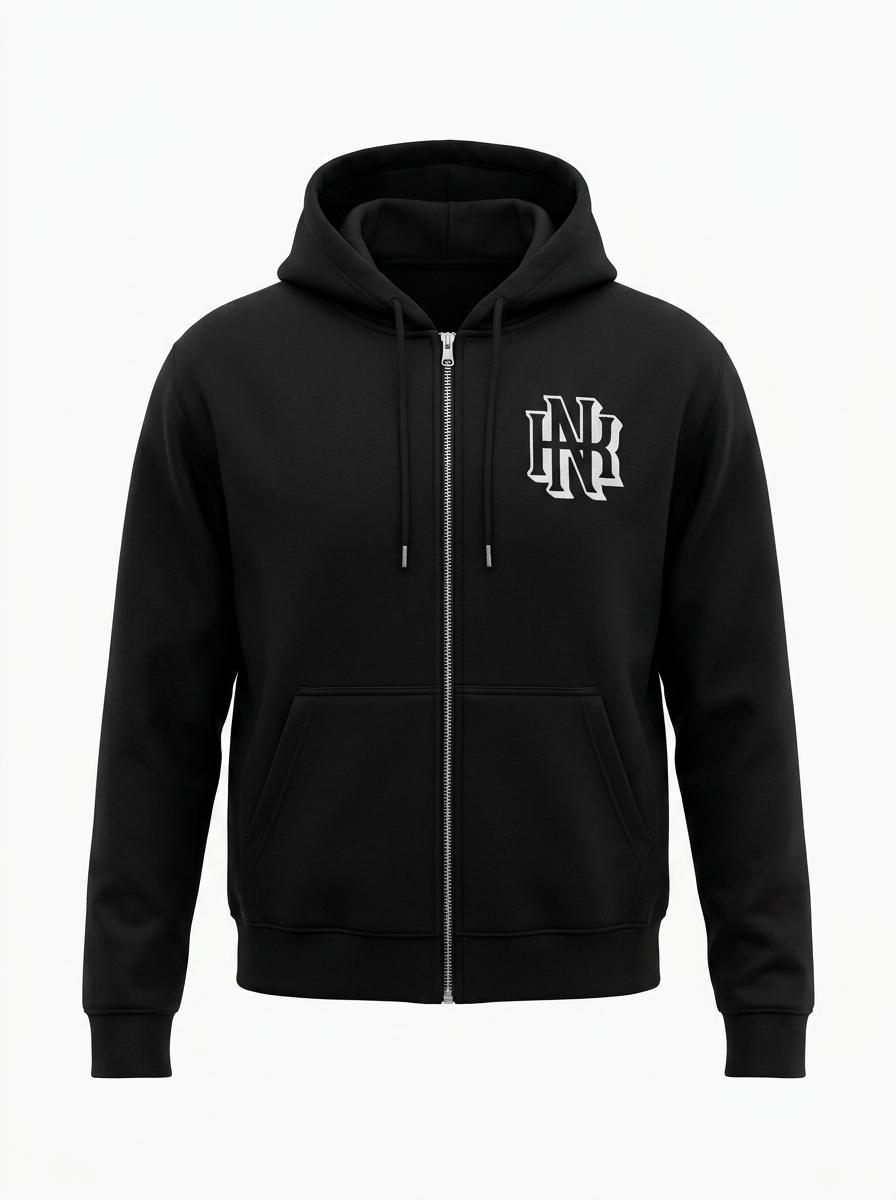 The Origin Hoodie - front, clean studio shot