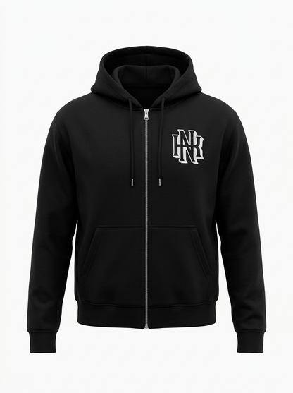 The Origin Hoodie - front, clean studio shot