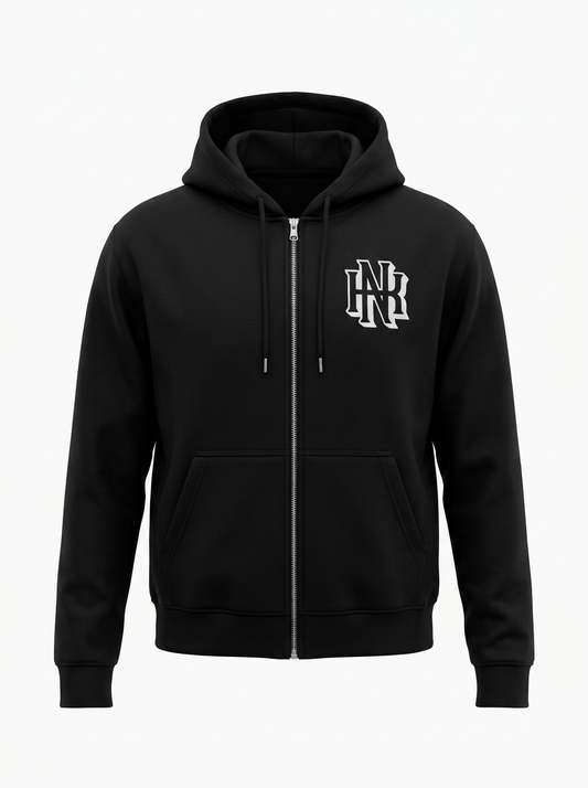 The Origin Hoodie - front, clean studio shot